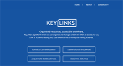 Desktop Screenshot of keylinks.org
